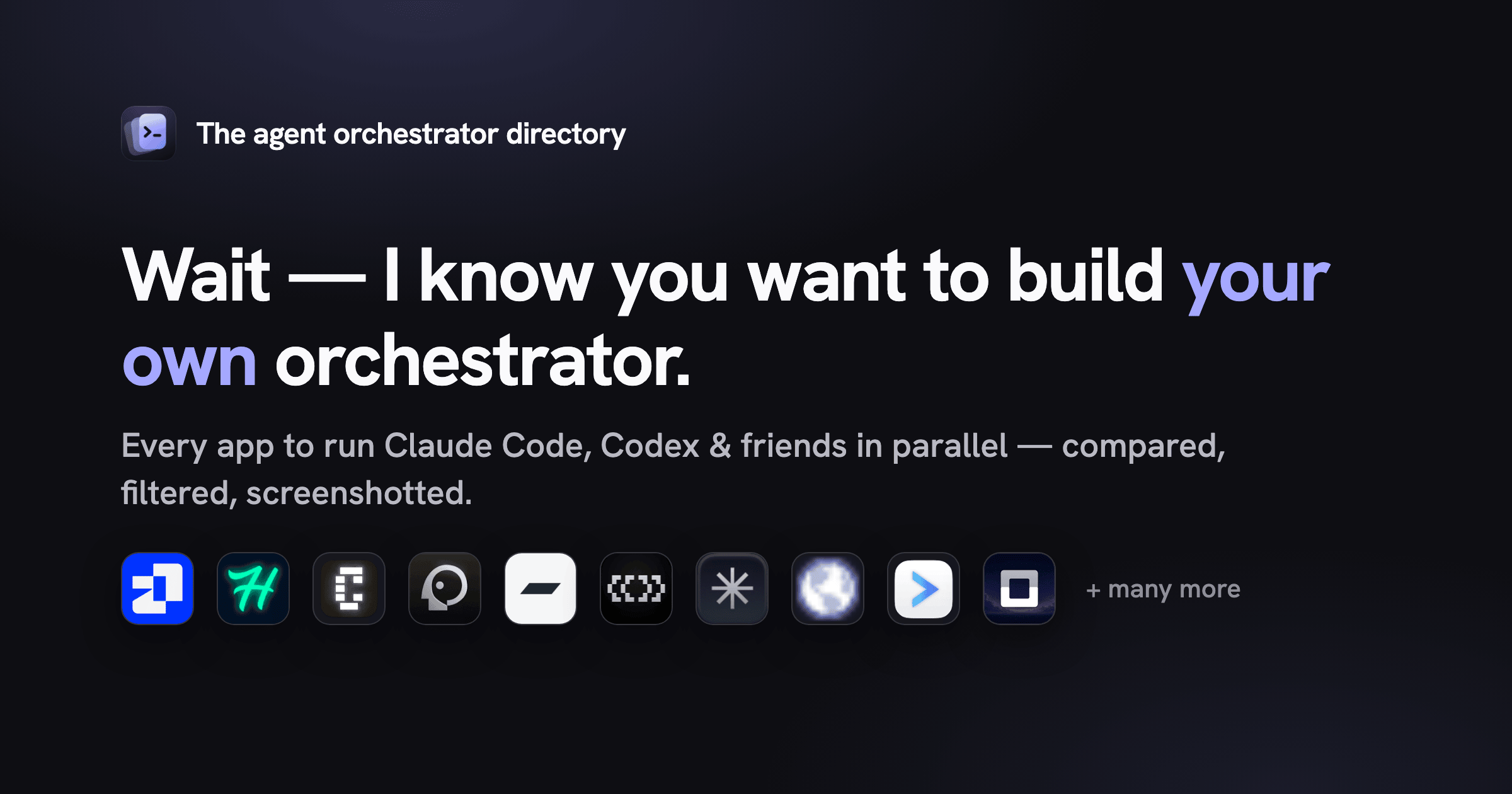 Yet Another Orchestrator screenshot